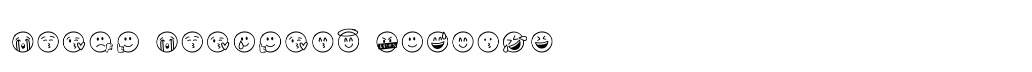 Emoji Emotions Regular image